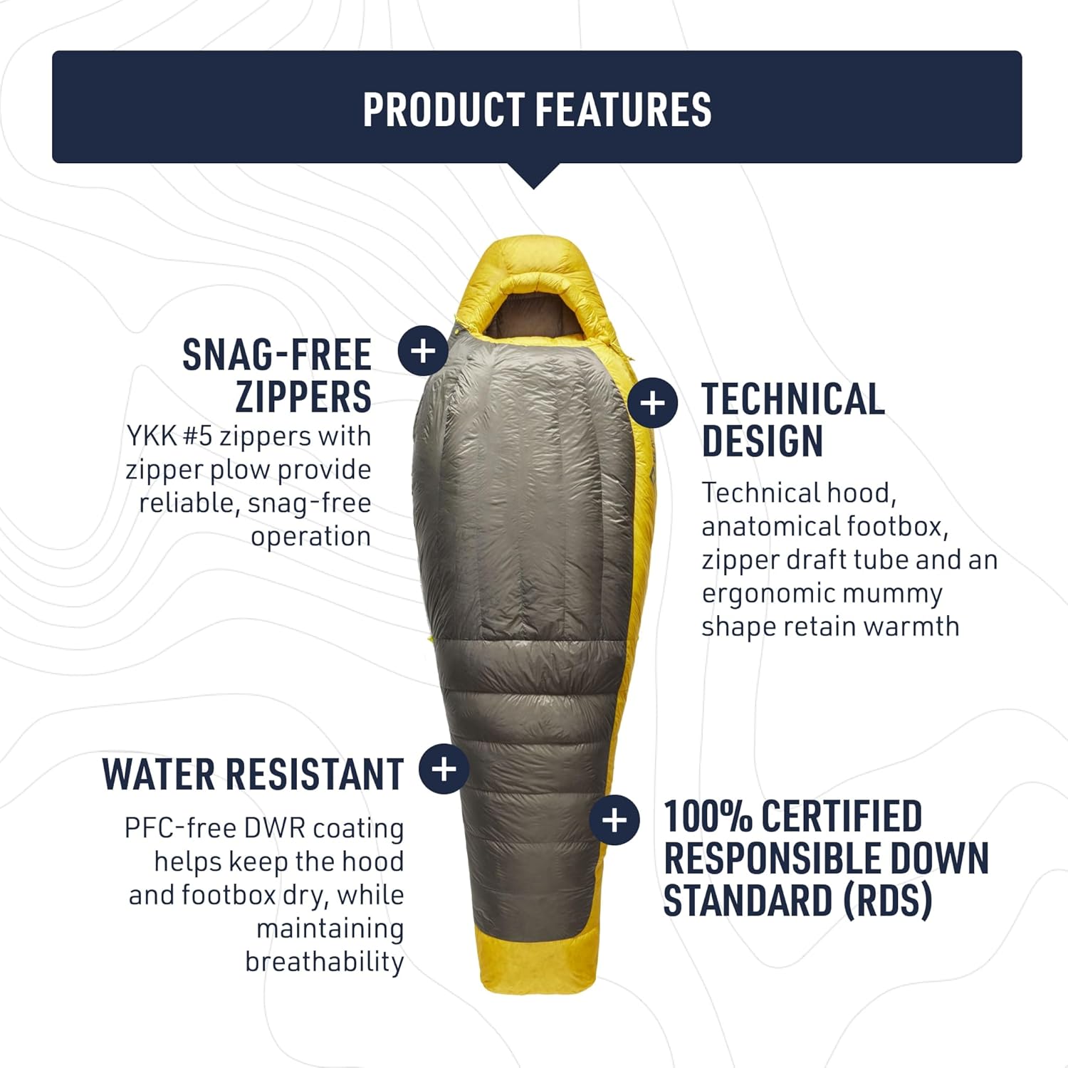 Sea to Summit Spark Ultralight Down Sleeping Bag - Image 3